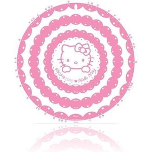 Silicone Zone bakken B&J Hello Kitty taartverdeler Roze