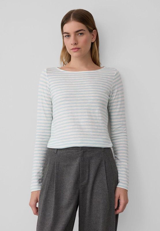 T-shirt - Gestreept - Longsleeve