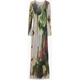 Desigual - Mesh Maxi Jurk - Multi