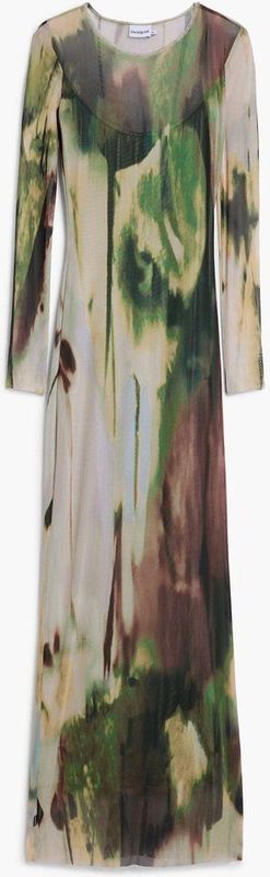 Desigual - Mesh Maxi Jurk - Multi
