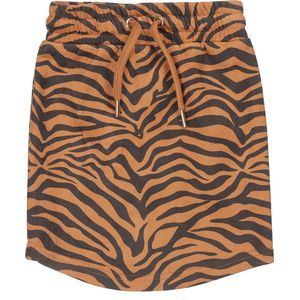 DJ Dutchjeans - Rok - Camel - Tijgerprint - Maat 134