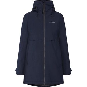 Didriksons HELLE WNS PARKA 5 Dames Outdoorjas - Dark Night Blue - Maat 40