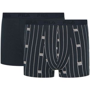 Boxers fila 2-pack navy l