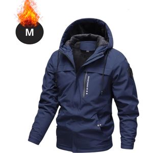 Nivard Windjas Voor Heren - Parka - Lente & Herfst - Jas - Volwassen - Windjack - Windbreaker - Buiten - Blauw - Maat XS