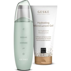 GESKE | SmartAppGuided™ MicroCurrent Skin Scrubber & Blackhead Remover | 9 in 1 | + gratis cosmetica