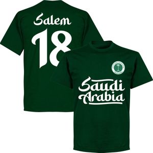 Saudi-Arabië Salem 18 Team T-Shirt - Donkergroen - XL