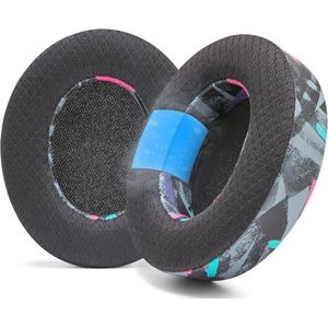 Koelende Gel Oorkussentjes voor Beats Studio Pro - Verbeterd Schuim en Sterkere Kleefstof | 90's Black