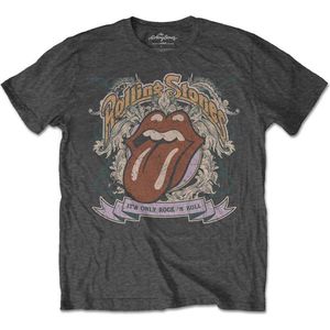 The Rolling Stones Heren Tshirt -XXL- It's Only Rock & Roll Grijs