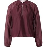 comma - Blouse - Lichtgewicht - Katoen - Viscose Voering