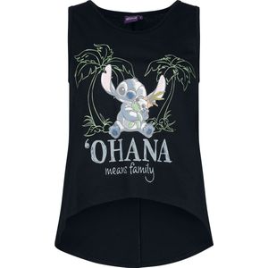 Lilo & Stitch Stitch Dames Tanktop - zwart - M