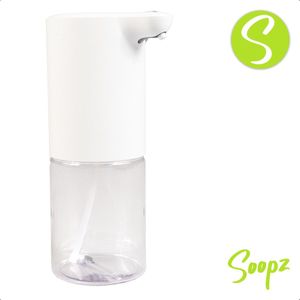 Soopz Trendy Comfort - Automatische zeepdispenser - No touch sensor – Wit - 320ml – Zeeppompje