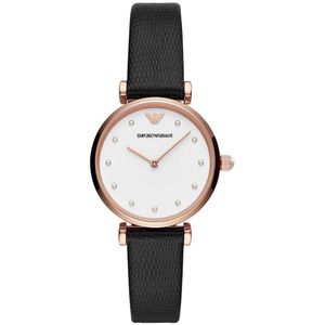 Emporio Armani AR11270 horloge vrouw - Roestvrij Staal - rose goud