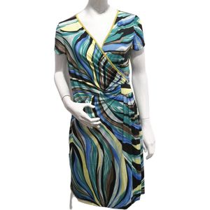 Dames Jurk - Geel - Maat M (2658)