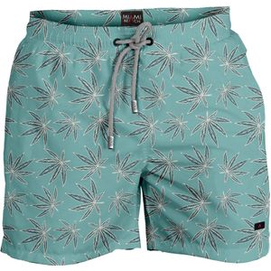 Miami Beach | Hoogwaardige Kwaliteit Zwemshort | Zwembroek | Beachshort | Heren | Sneldrogend | 231 Mint | Maat S