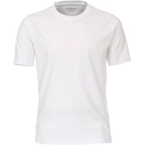 CASA MODA comfort fit heren T-shirt - wit - Maat: 5XL