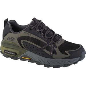 Skechers - Max Protect - Wandelschoenen - Zwart - Leer/Synthetisch