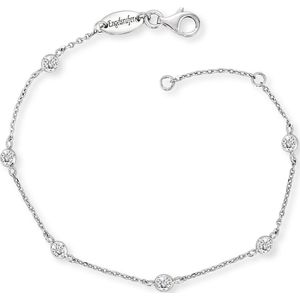 Engelsrufer - ERB-LILMOON-ZI - Armband - Gerhodineerd Sterling Zilver - Lengte 17 + 2 CM