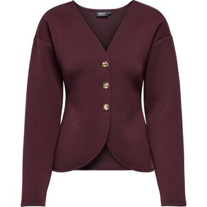 Only - Onlnaomi - Cardigan - Bordeauxrood - Dames