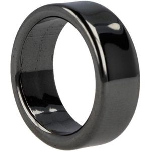 Ring van Hematiet (Maat 18)