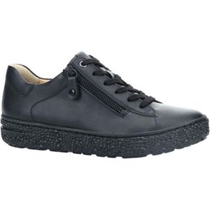 Hartjes - Sneaker 162.1402/99 01.00 - Zwart - Zacht Glad Leer - Wijdte H