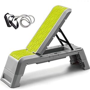 Gratyfied - Fitness Bench - Fitness Bank - Gym Bench - Workout Bench - Workout Bank - Groen