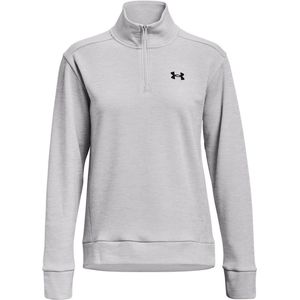 Under Armour Damen Armour Fleece QZ Halo Gray Light Heather-XL