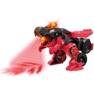 VTech Switch & Go Dino's - Fire Blaze T-Rex - Kinder Speelgoed Dinosaurus - Interactief Robot Speelfiguur - Cadeau - Vanaf 4 Jaar en ouder