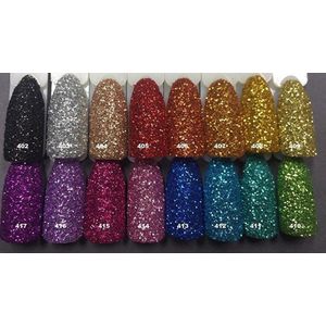 Nagel glitter - Korneliya Crystal Sugar Set