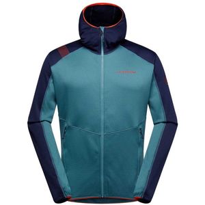 La Sportiva - Upendo - Fleece Met Kap - Blauw - Lichtgewicht Thermisch Jack