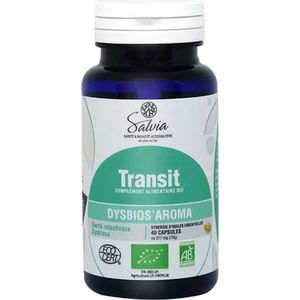 Salvia Nutrition Dysbios'Aroma Transit Organic 40 Capsules