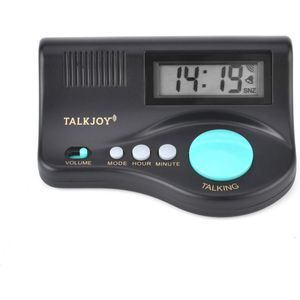 Digitale sprekende wekker voor blinden en slechthorenden - Tafelklok met alarm en groot display