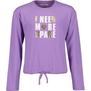 Blue Seven - Meisjes shirt - Purple - Maat 140