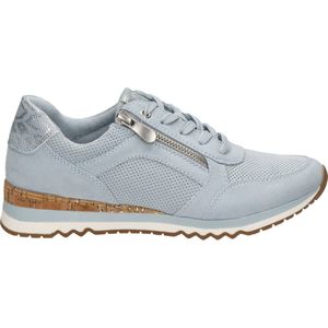 Marco Tozzi dames sneaker - Licht blauw - Maat 38