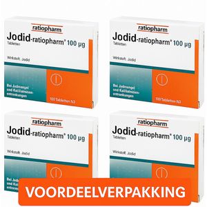 Hardloper: JODID (Jodium) 400 Tabletten  Voordeelpak van 400 jodium tabletten | Jodium tabletten straling | Jodium pillen |