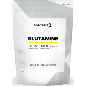 Body & Fit L-Glutamine - Aminozuren Supplement - Sportsupplement - 100 Doseringen (500 gram)