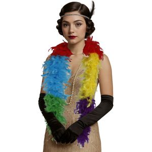 Flapper set 4 delig Ellen | Compleet jaren '20 kostuum