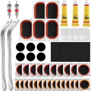 Fietsband Reparatieset - Fietsband plakken - Fietsband plakken set - Fietsband Plakkers - Bandenplakkers - Fietsband Reparatie - Fietsbandreparatie - Fietsbandrepatieset - Mountainbike Reparatieset