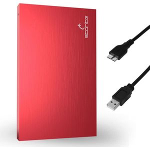 Ultradunne Draagbare Externe Harde Schijf 1TB - Snelle Gegevensoverdracht met USB 3.0