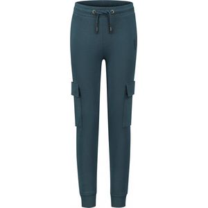 Ballin Amsterdam - Jongens Regular fit Pants Sweat - Dark Blue - Maat 10
