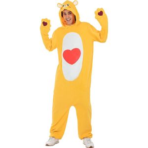 Funidelia | Tenderheart Beerkostuum Troetelbeertjes voor vrouwen en mannen  Tekenfilms, Care Bears, Beer - Kostuum voor Volwassenen Accessoire verkleedkleding en rekwisieten voor Halloween, carnaval & feesten - Maat L - XL - Oranje