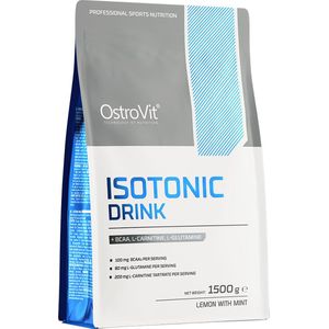 Isotonic Drink - Sport Drank - Energy Drink - Electrolytes - 1500 g - Lemon-Mint Smaak - Bespaar op Sportgel & Energy gels - OstroVit