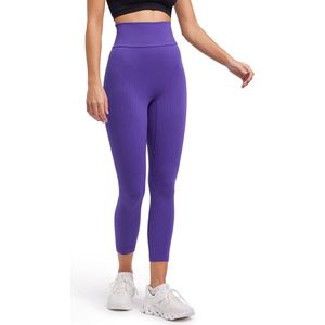 FALKE Cellulite Tights light 7/8 vochtregulerend functioneel materiaal broek dames purper - maat XS
