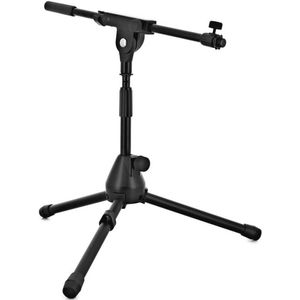 Lage microfoonstandaard met uittrekbare galgarm voor optimale opname