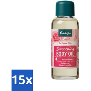 15 x Kneipp - Huidolie - Embrace Life - Anti‑Aging verzorging - 100 ml - Huidverzorging - Anti-aging - Droge Huid - Rijpe Huid - Huidolie