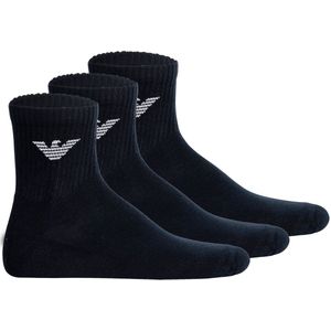 Emporio Armani - SPORTY SPONGE - Enkelsokken - Set van 3
