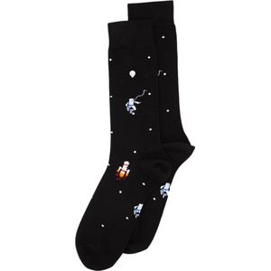 Alfredo Gonzales sokken astronauts in space zwart - 35-37