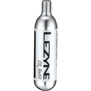 Lezyne Co2 patronen - 5 x 16 gram - Voor race-/mountainbikebanden - Geschikt voor alle Lezyne CO2-inflators - Met schroefdraad - 5 Stuks