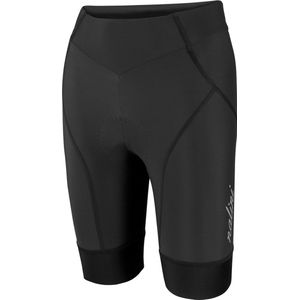 Nalini Dames Fietsbroek kort zonder bretels - Met Zeem - Zwart - ROAD LADY SHORT Black - XL