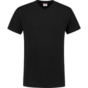 Tricorp T-shirt V-hals - Casual - 101007 - Zwart - maat XXXL