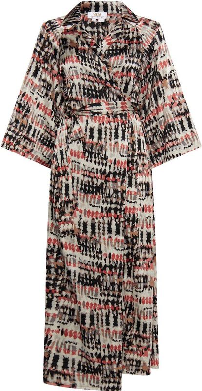 usha - Wikkeljurk - Kimonostijl - Batikprint